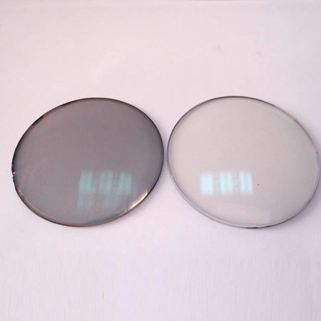 1.56 photochromic grey sigle vision lens HMC